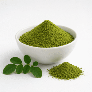 Organic Moringa Powder 500g–1kg | Natural Green Superfood | OrganikHub